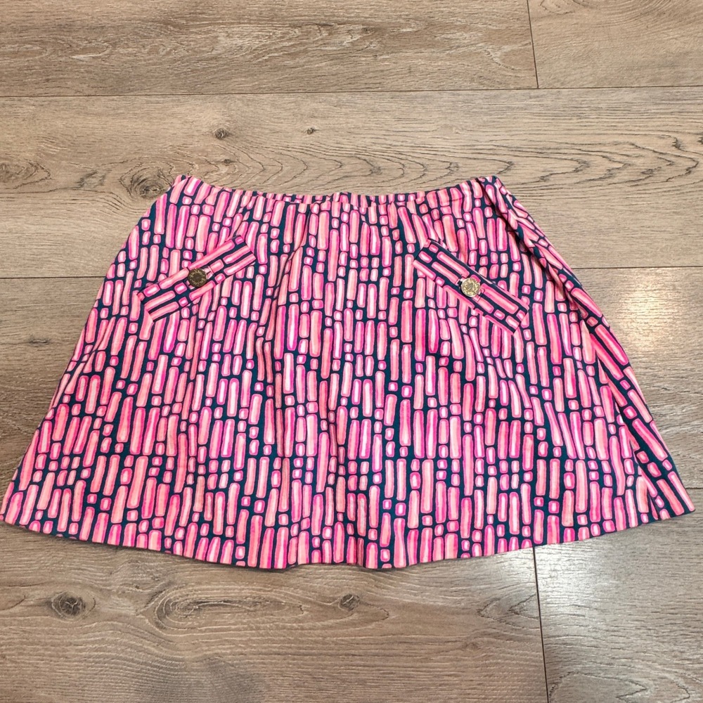 Lilly Pulitzer Golf Skort Madison‎ Mandevilla Pink Slathouse Xsmall XS